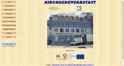 Desktop Screenshot of kirchbergwerkstatt.de