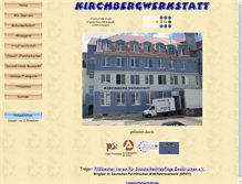 Tablet Screenshot of kirchbergwerkstatt.de
